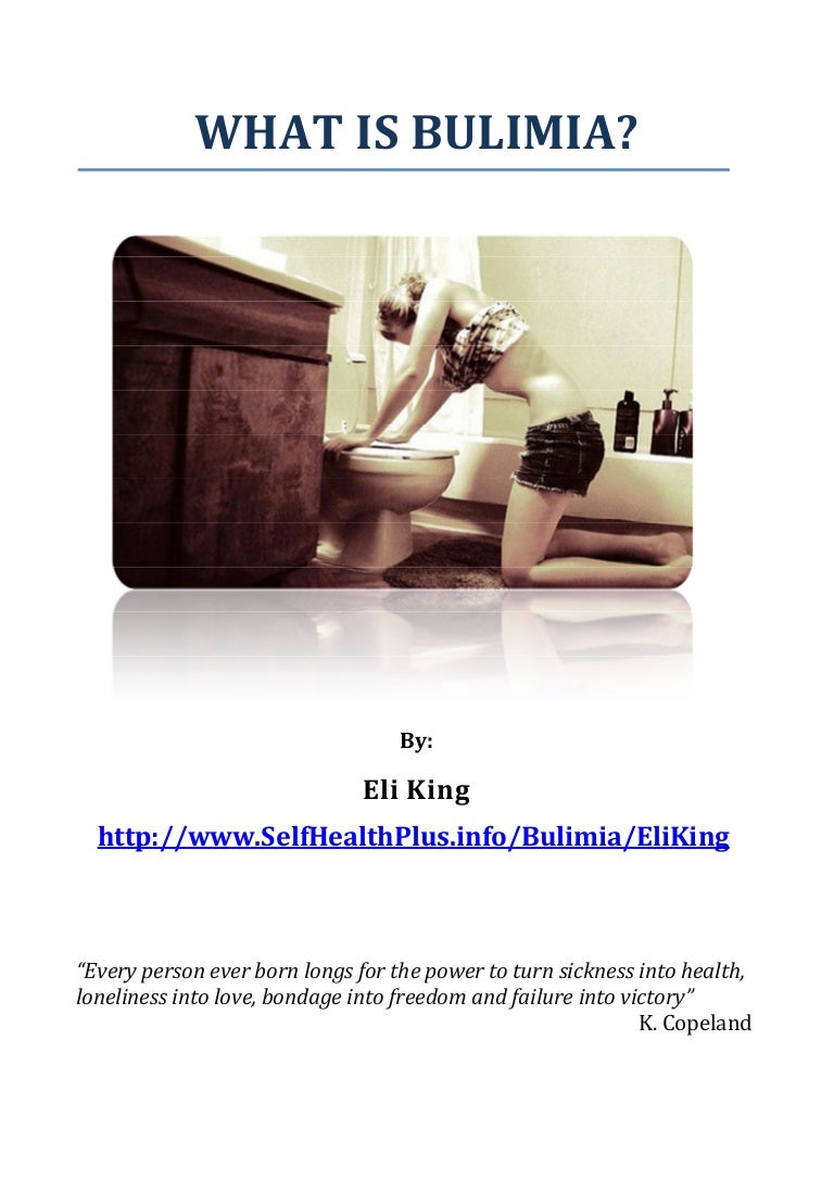 What is Bulimia Discover Top Secrets To Recovery