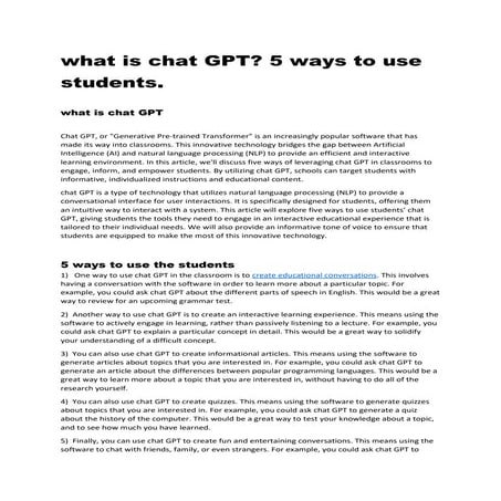what is chat GPT.pdf