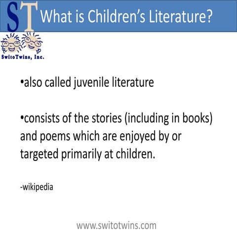 What is children's literature