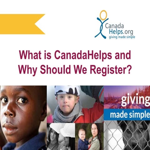 What is CanadaHelps? 
