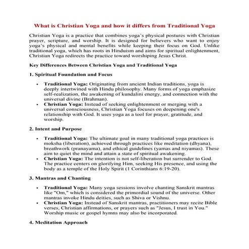 What is Christian Yoga and how it differs from Traditional Yoga.docx