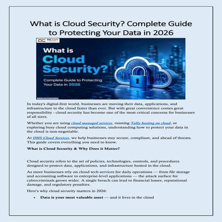 What is Cloud Security - Complete Guide to Protecting Your Data in 2026.pdf