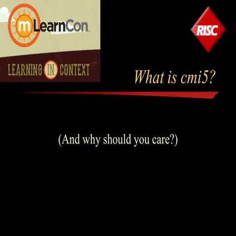 What is cmi5?