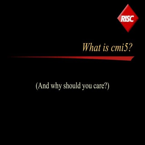 What is cmi5? LA ATD LearnTech