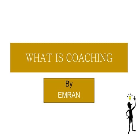 What Is Coach
