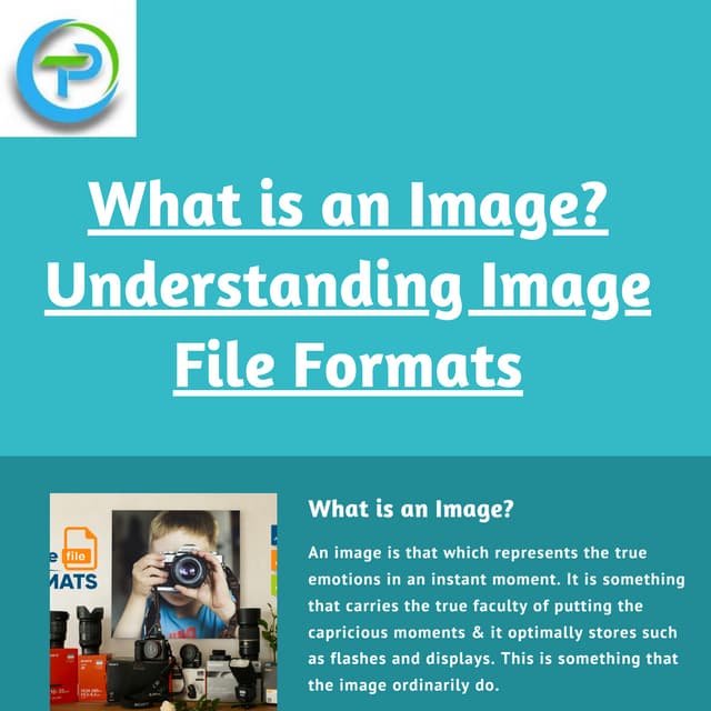 What is an Image? Understanding Image File Formats | PDF