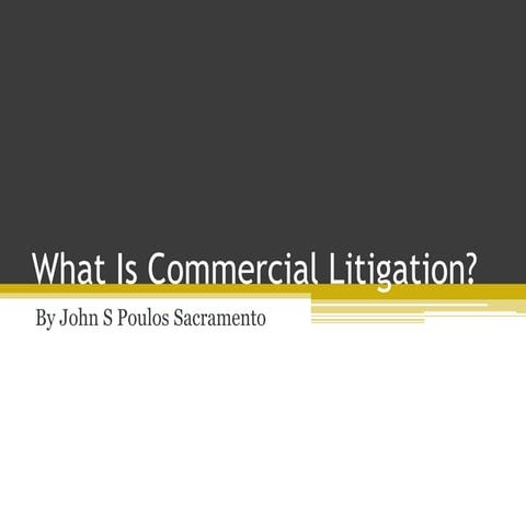 Understanding the Role of a Transactional Lawyer | PPTX