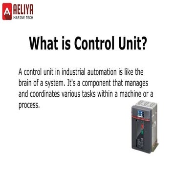 What is Control Unit and types of control unit? | PPTX | Computing ...