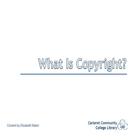 What is Copyright