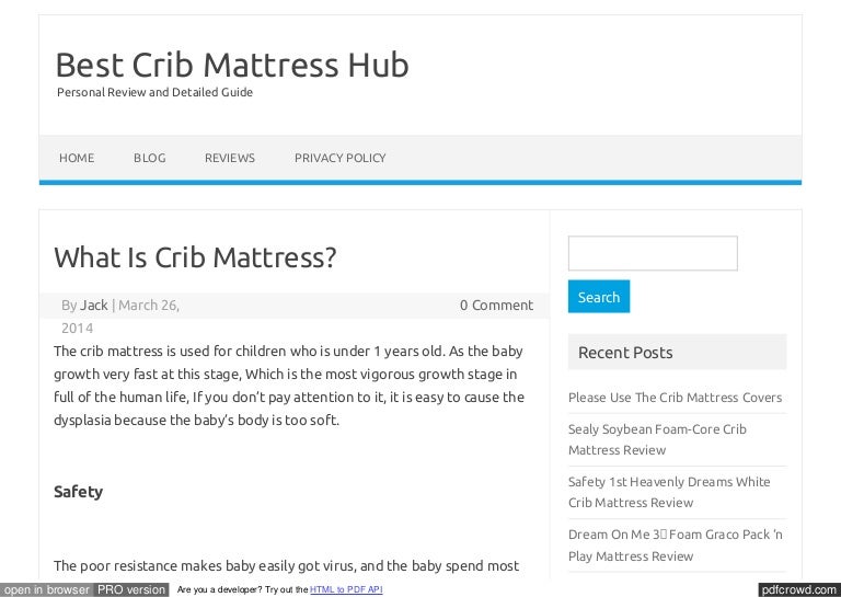 dream on me mattress reviews
