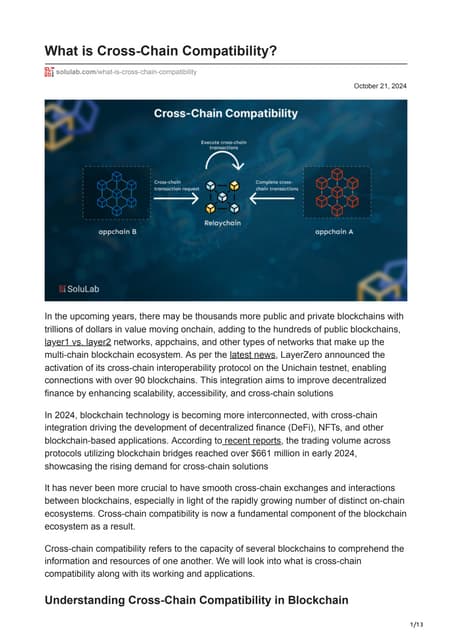 Layer 3 blockchain development Solutions | PDF