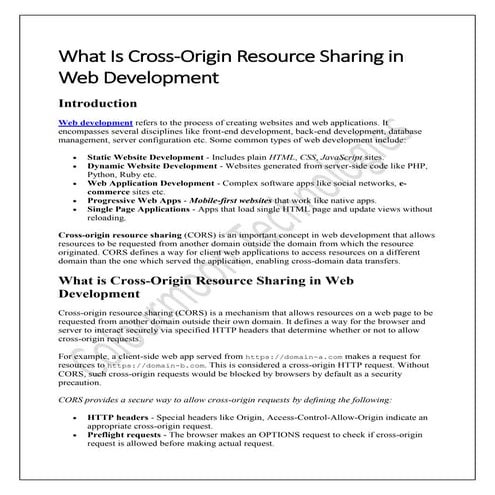 What Is Cross-Origin Resource Sharing in Web Development.pdf