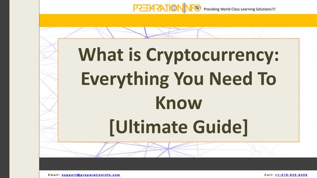 What is cryptocurrency  everything you need to know - ultimate guide