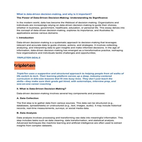 What is data-driven decision-making, and why is it important.pdf