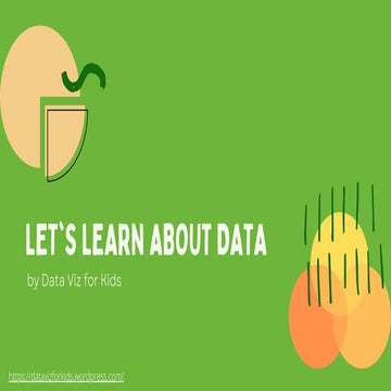 Data Viz for Kids - Let's Learn about Data | PDF | Technology & Computing