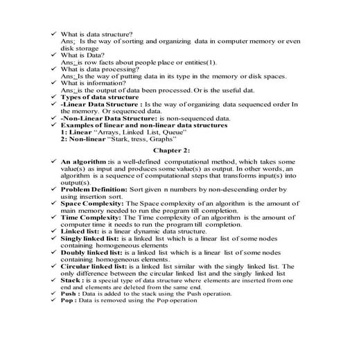 What is data structure