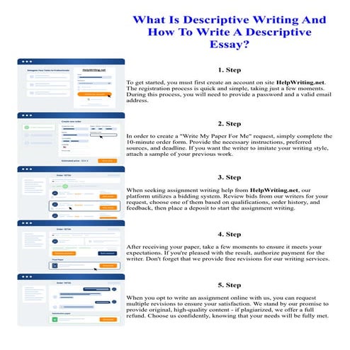 What Is Descriptive Writing And How To Write A Descriptive Essay