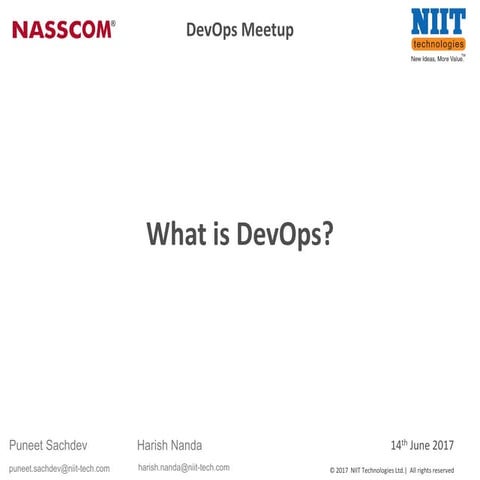 What is DevOps?