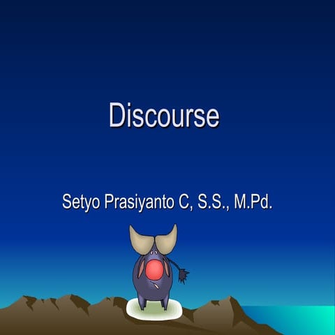 Whatsis discourse ansbbggggggghhhlysisssssssppt