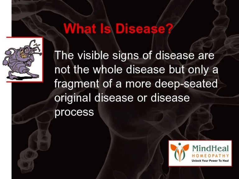 MindHeal What Is Disease