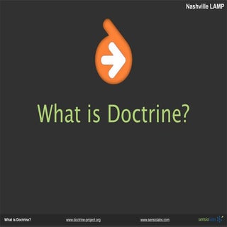 What Is Doctrine?
