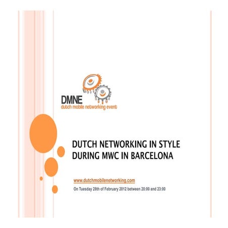 What Is Dutch Mobile Networking Event