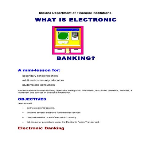 What is electronic_banking_mini