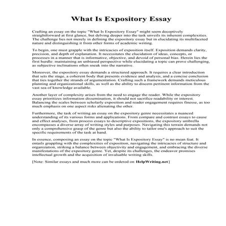 What Is Expository Essay.pdf