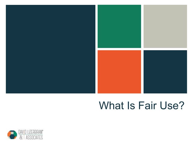 What Is Fair Use?