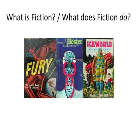 What Is Fiction?