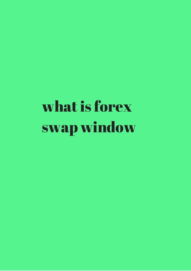 Forex what is swap