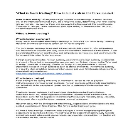 What is forex trading.pdf