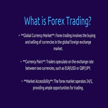 Mastering Forex Trading : A Comprehensive Guide to Success | PDF