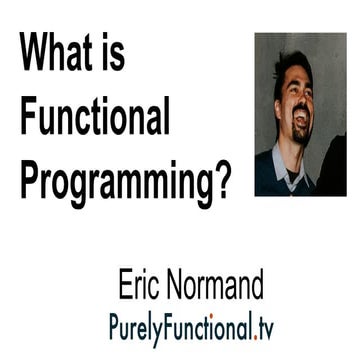 What is Functional Programming?