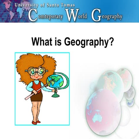 What Is Geography