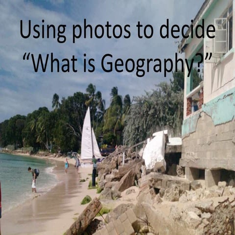 What is geography?