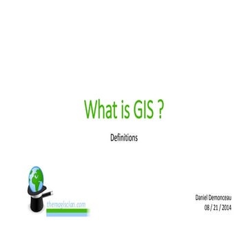 What is GIS?