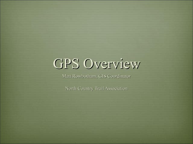 What Is  GPS