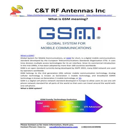 What is GSM meaning