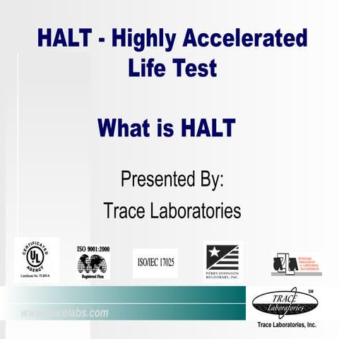 What is HALT?