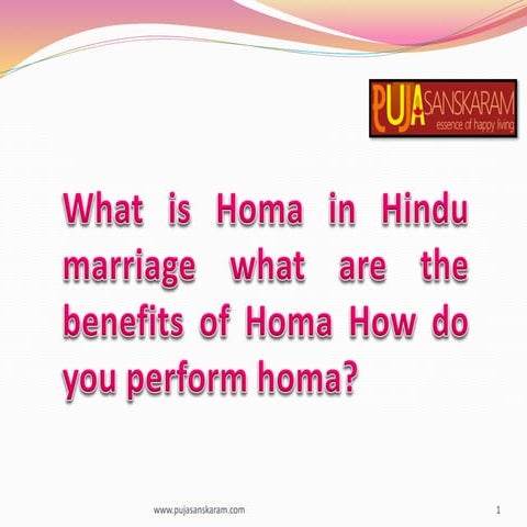 What is Homa in Hindu marriage What are the benefits of Homa How do you ...
