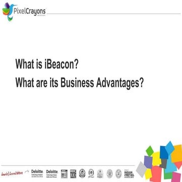 What is i beacon  what are its business advantages