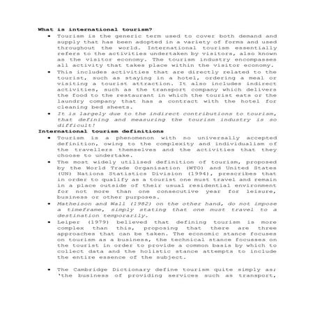 What is international tourism basics.pdf