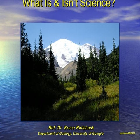 What is & isn’t science