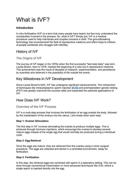 Positive Signs After Embryo Transfer: A Glance at Hope in the IVF ...