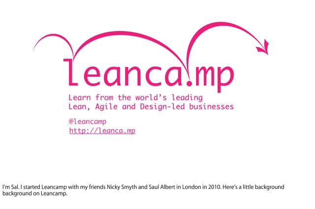 What is Leancamp?