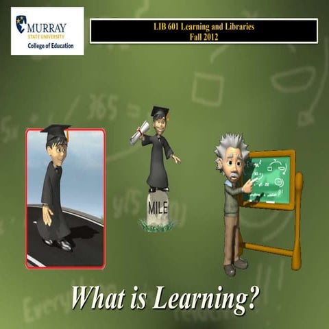 What is learning?