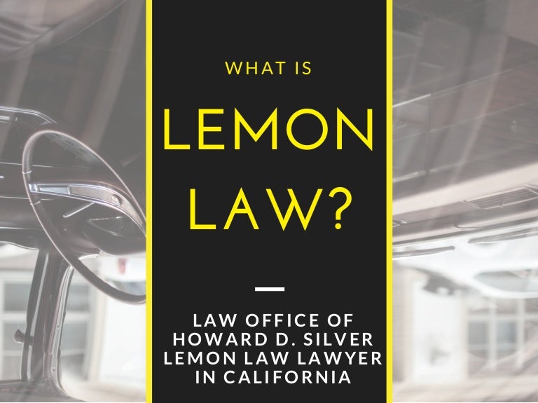 What is lemon law 