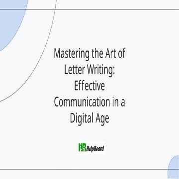 What is Letter Writing, Types of Letter Writing