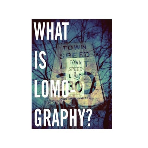What is lomography?